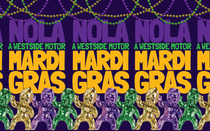 N O L A A Westside Motor Mardi Gras Day Party Westside Motor